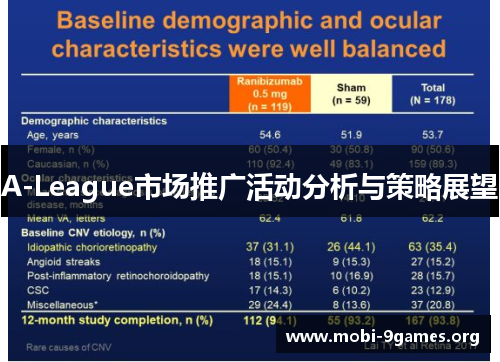 A-League市场推广活动分析与策略展望